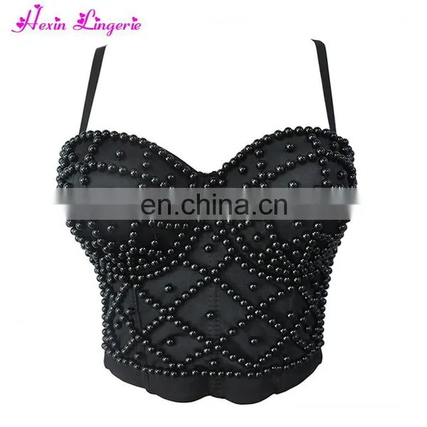 Paypal Accept Black Sequins Adjustable Straps Underwear Women Stylish Sexy New Style Bra photo-4