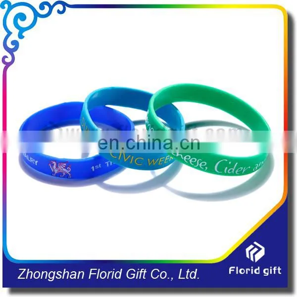 Popular Good Looking Logo Custom Bulk Cheap Silicone Bracelet photo-2