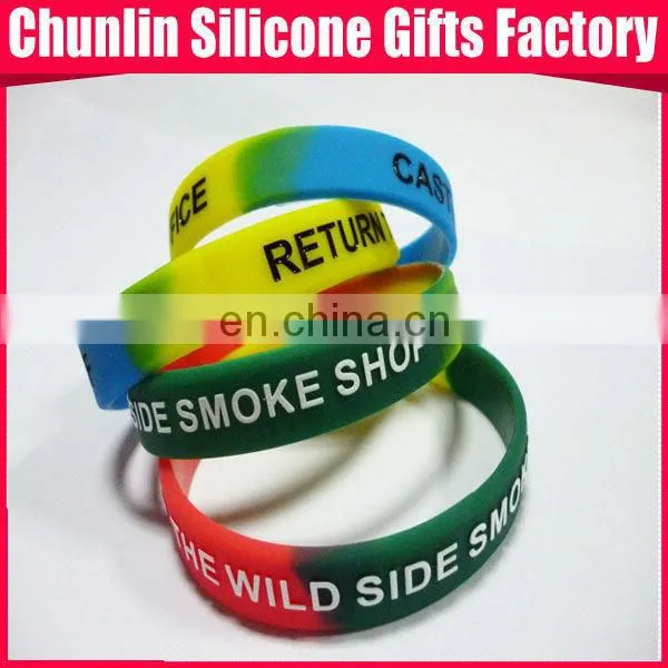 CMYK Printing Silicone Wristbands photo-6