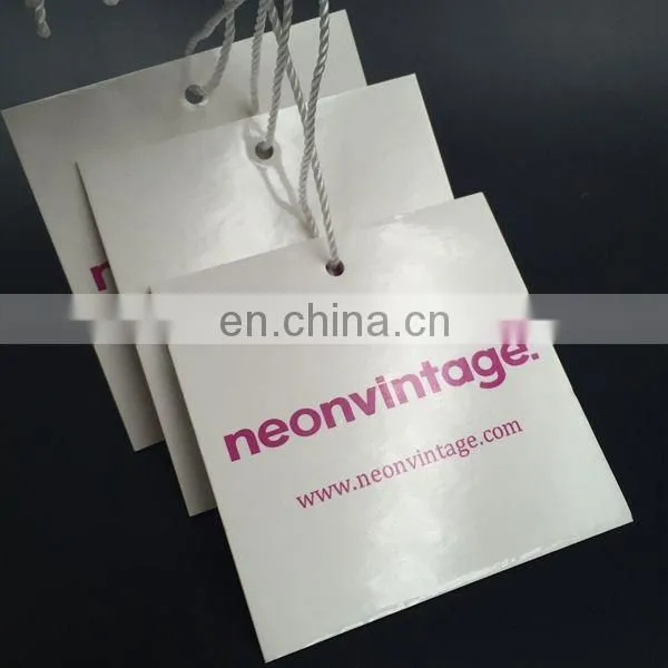 Elastic Recycled Cotton Yarn Hang Tags photo-6