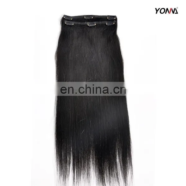 100% Virgin Brazilian Human Hair,hair Extension Clip,24 Inch Clip in Human Hair Extensions photo-4