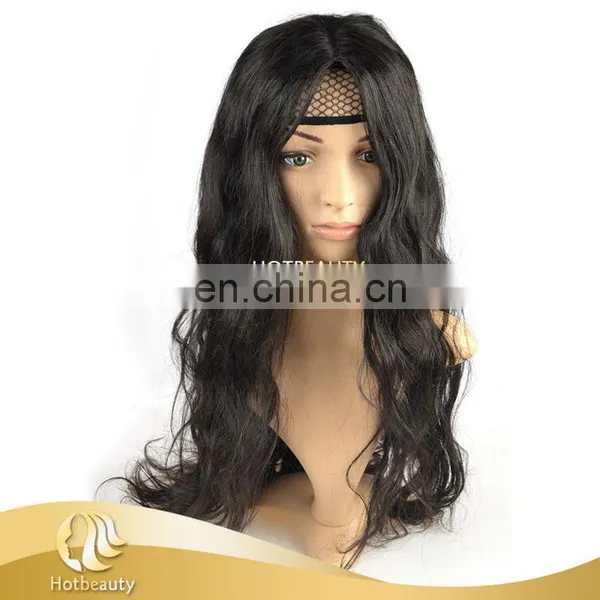 Guangzhou Human Virgin Good Quality Deep Curly Half Wig photo-3