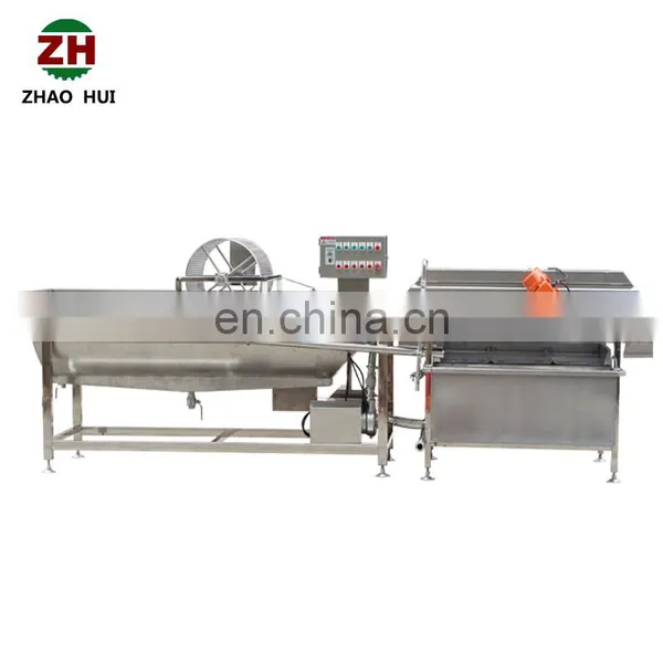 Automatic Air Bubble Ozone Rotary Berry Cherry Date Jujube Fruit Vegetable Washing Machine photo-6