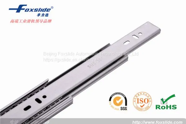 45mm Width Full Extension Stainless Ball Bearing Drawer Slide photo-2