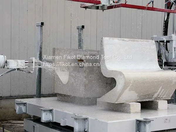 Fikot High Quality Granite Marble Block Profilling Suqaring Diamond Wire Saw 7.3mm 8.3mm 8.8mm 9mm 10mm 11mm 11.5mm photo-3
