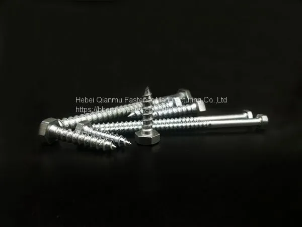HEX HEAD LAG Wood Screw of Standard DIN571 Galvanized Wood Screw