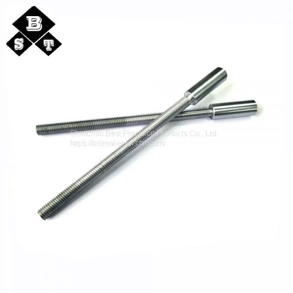 CNC Lathe Turning Automatic Stainless Steel Valve Shaft Machining photo-2