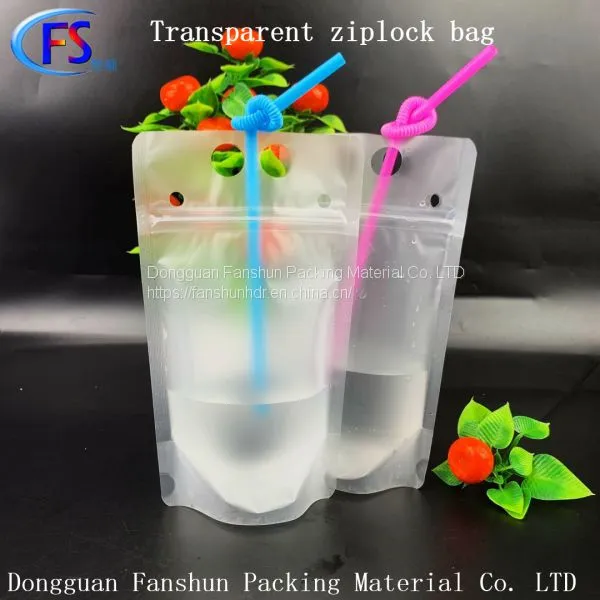 Can be Customized Transparent Zipper Bag Fruit Dried Flower Tea Food Plastic Zipper Bag Clothing Zipper Bag Sealing Self-relianc photo-4