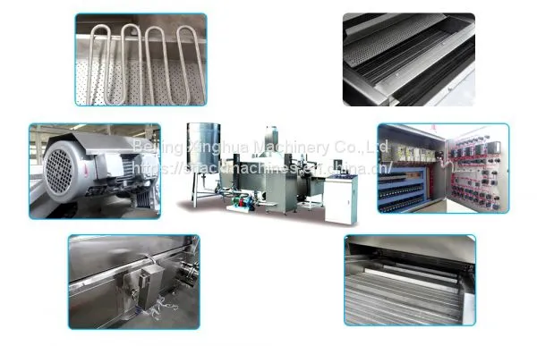 How Does The Full Automatic Continuous Meat Fryer Making Machine Work photo-3