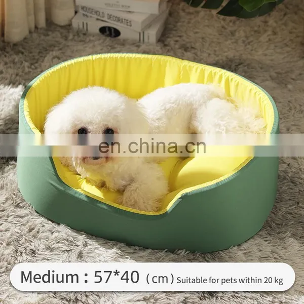 2020 Square Amazon Washable Cat 2020 Cheap OEM&ODM Cat Wholesale Dog Bed Luxury Washable photo-2