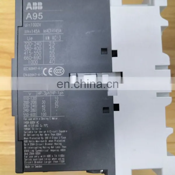 ABBs AC Contactor A95-30-11 photo-3
