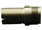 Precision Turned Parts, Material: 12L14, Surface Treatment: Plated Army Green