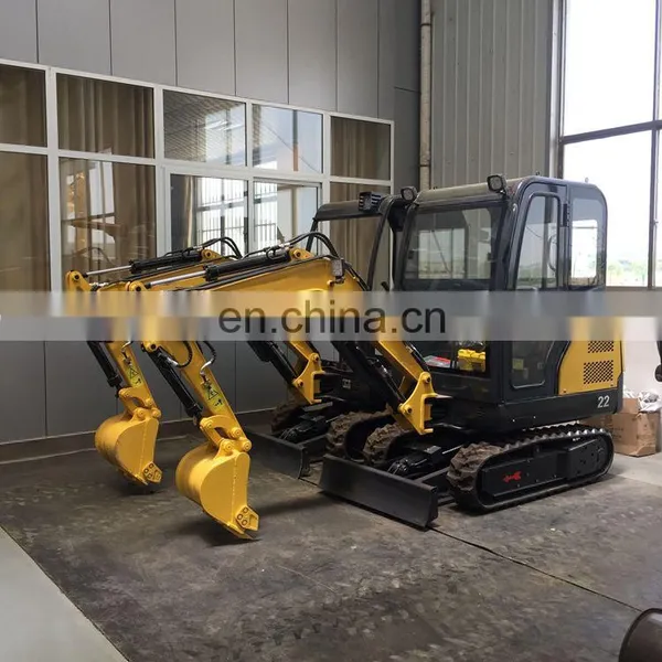 2.2 Ton Mini Crawler Excavator With Steel Track or Rubber for Sale Cheap Price photo-3