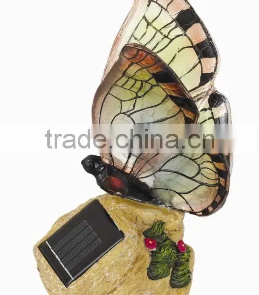 HOT Solar Power Rechargable Butterfly Garden LED Lights photo-2