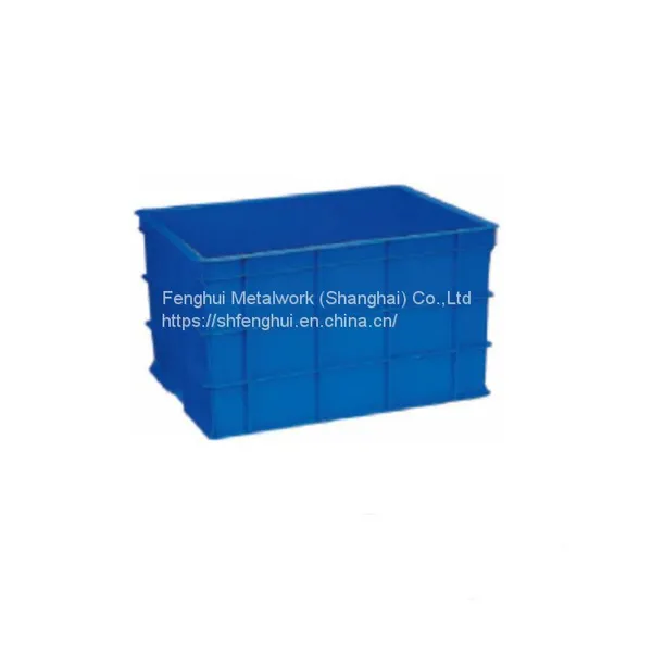 Spot Thickening of Industrial Transport Plastic Frame Pulley Turnover Box Factory Direct Sales photo-3