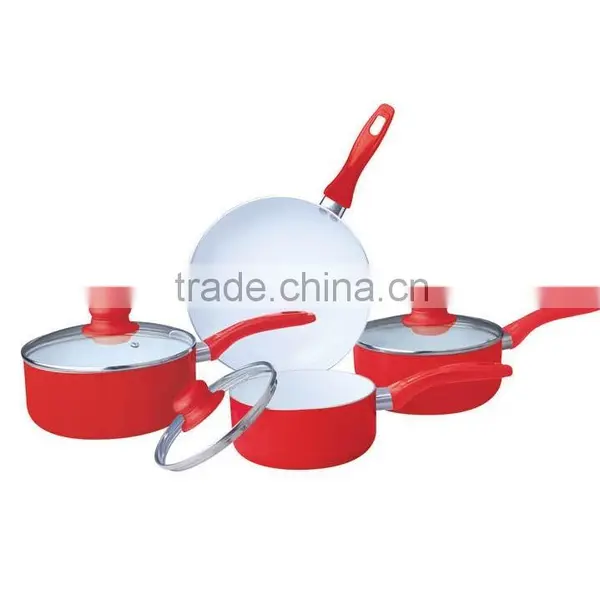 Aluminium pots set