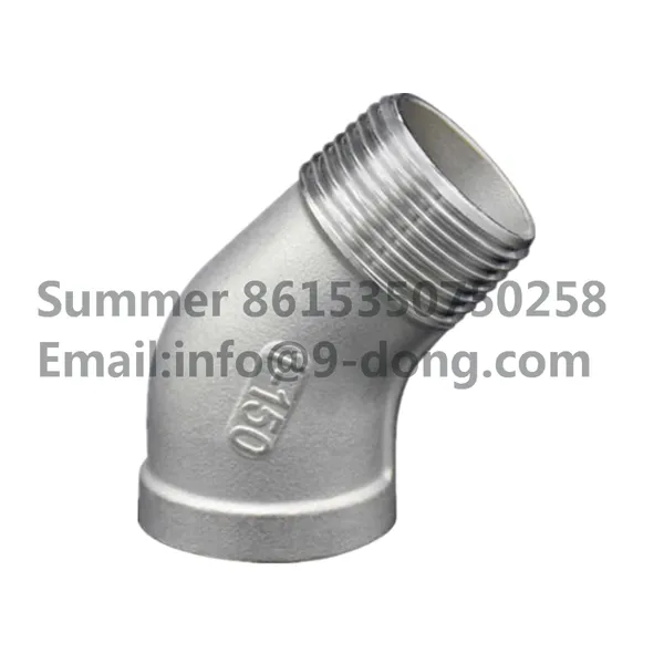 Stainless Steel Pipe Fitting SLB 45 Degree Street Elbow photo-3