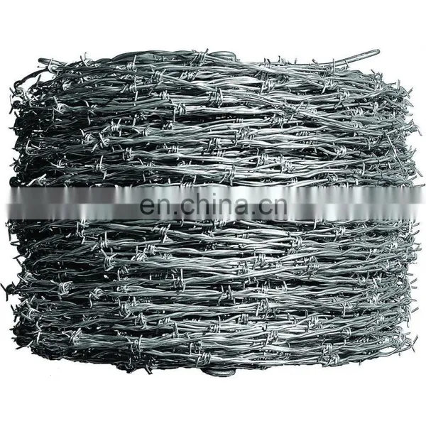 Barbed Wire Powder Coated Fencing Trellis & Gates Type Galvanized Surface Treatment Barbed Wire photo-2