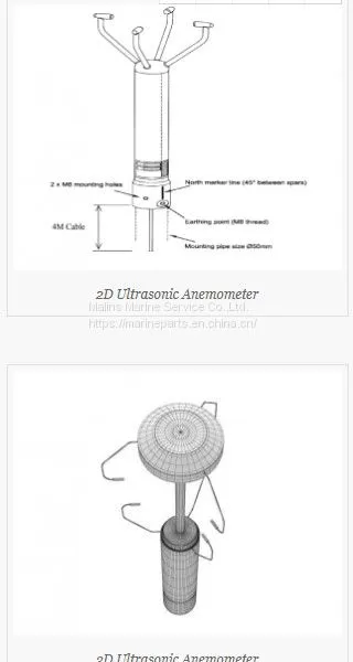 Ultrasonic Wind Speed and Direction Sensor MWS-L