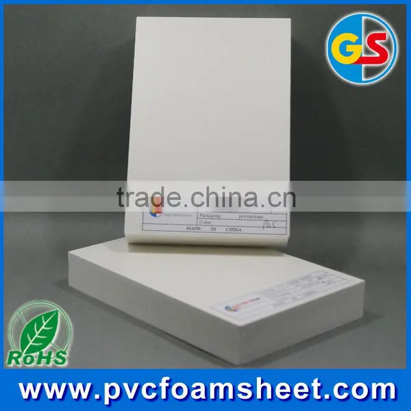 Environmental PVC Foam Sheet / Clear PVC Sheet 13mm photo-2