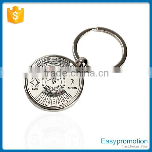 Hot Selling 50 Years Calendar Keychain/logo Printed Metal Keychains Wholesale Quality Choice photo-2