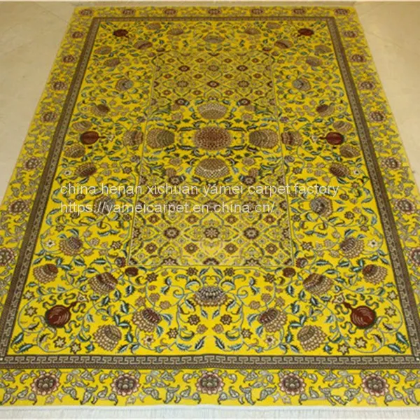 Yamei Lagend High Density Handmade Silk Persian Collection Rug and Tapestry photo-3