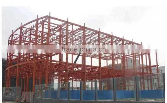 Light Steel Frame Fabrication Painted Steel Q345 / Q235 for Hangar/ Workshop photo-5