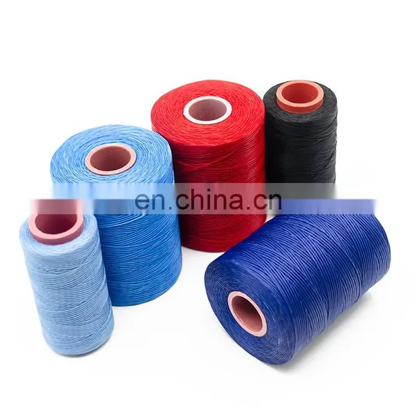 100% Polyester Wax Thread 0.8mm High Tenacity Waxed Thread For Bracelets photo-4