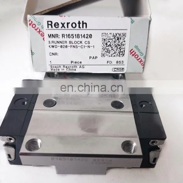 R165189320 Rexroth Runner Block R165189310 Ball Rail Guide R165189420 photo-4
