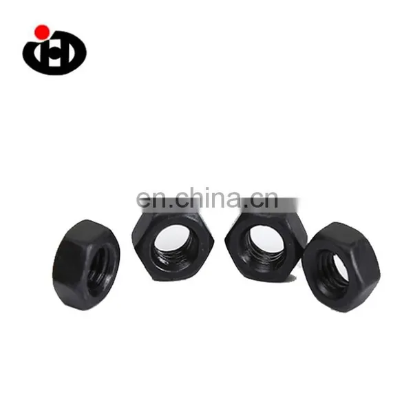 Superb DIN439 Carbon Steel Black Hex Thin Nuts M20 photo-4