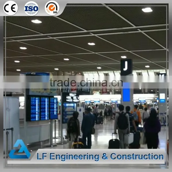 Beautiful Long Span Light Metal Space Frame Airport Terminal photo-6