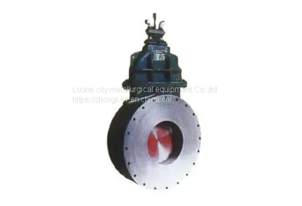 Non-lining Hot Blast Valve