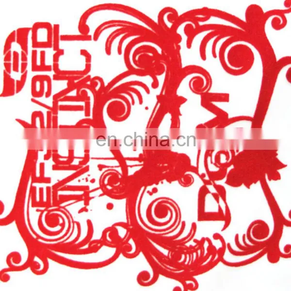 High Quality Flock Printable Heat Transfer Sheets Vinyl Sticker for T-Shirt(Multi-color Optional) photo-4