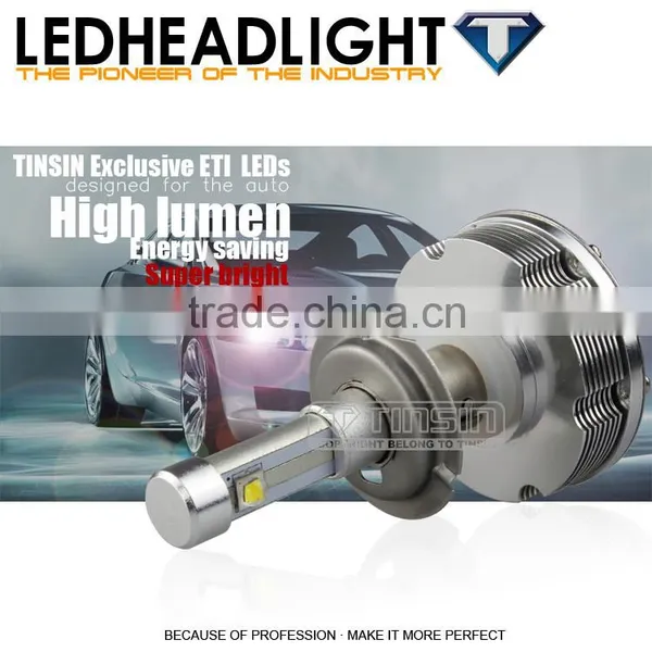 CE RoHS Certification 12V-24V 2400LM H7 LED Auto Headlamp