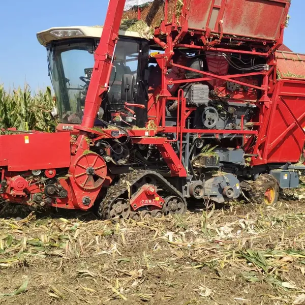The Modified Track Chassis of the Harvester Has Good Anti Sinking and Anti Slip Effects photo-3