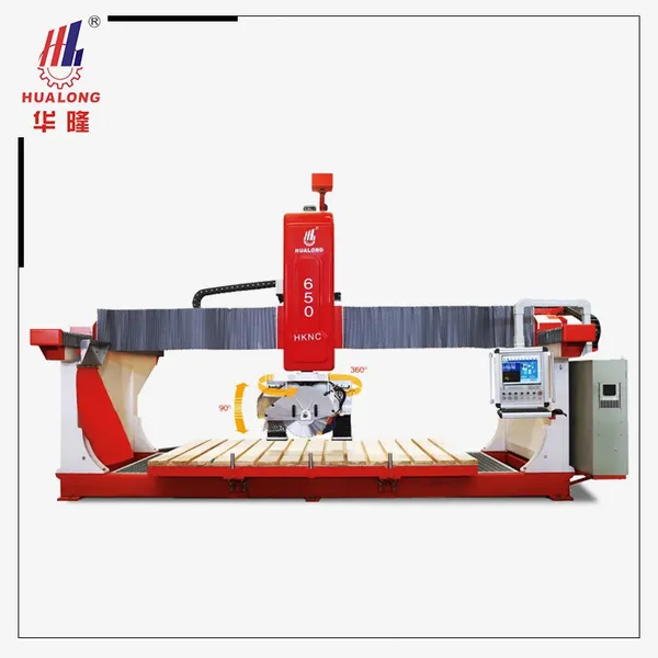 HKNC650 High Precision CNC Router Stone Processing Center for Cutting Shaping Polishing Edging Cut Center