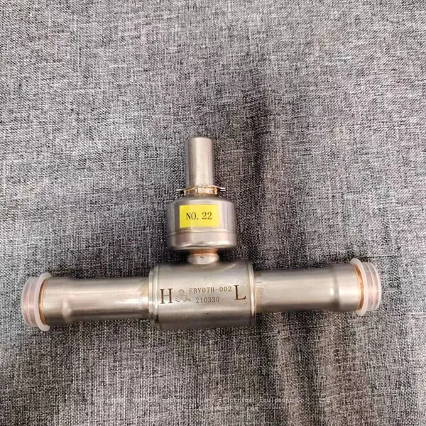 Air Conditioning Unit Refrigeration Accessories EBV07H-002 Refrigerant Two-way Electric Ball Valve Sanhua