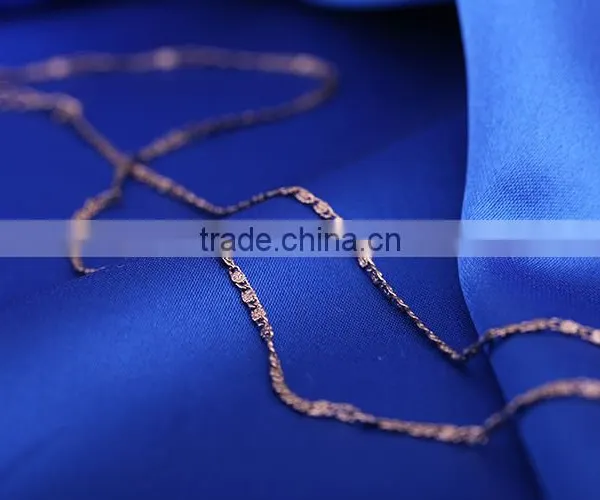 Wholesale Rare Coffee Gold Plated Flat Chain Jewelry Chain Decorative Chain Necklace photo-5