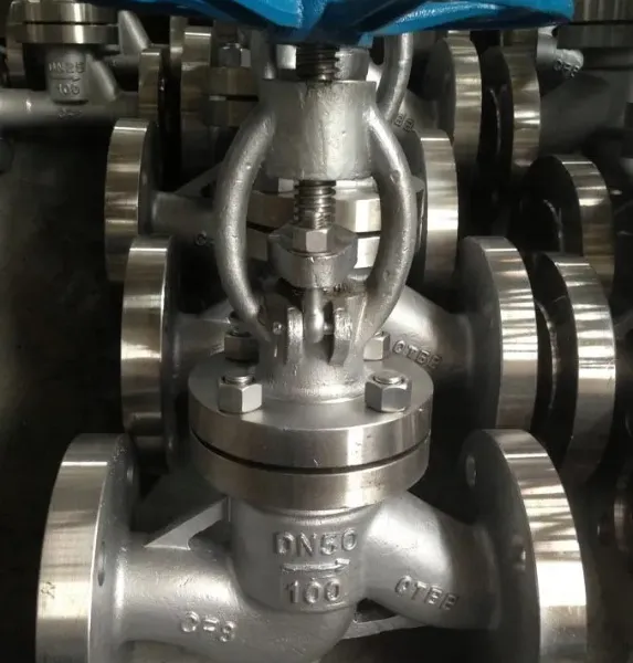 DN100 DN150 PN16 PN25 PN40 CF8 Globe Valve Stainless Steel Flange Globe Valve Stop Valve photo-5