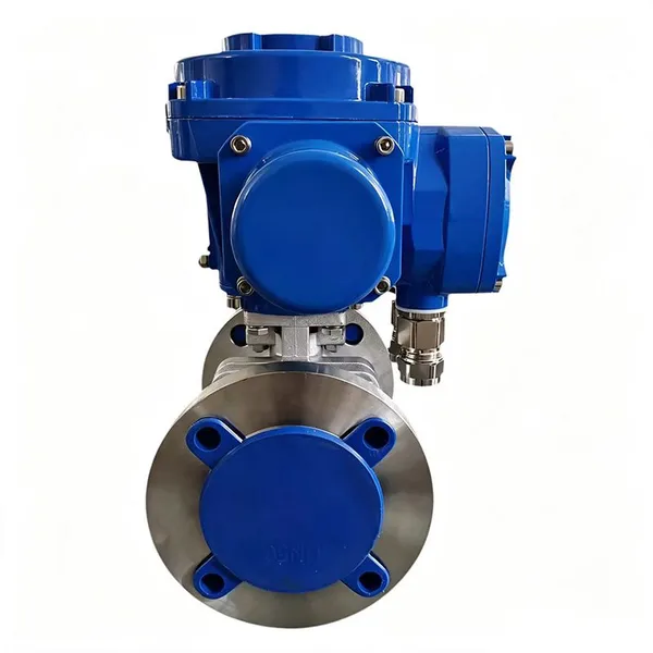 Manufacturer Direct Sales of High-quality Explosion-proof Electric Flange Ball Valve photo-3