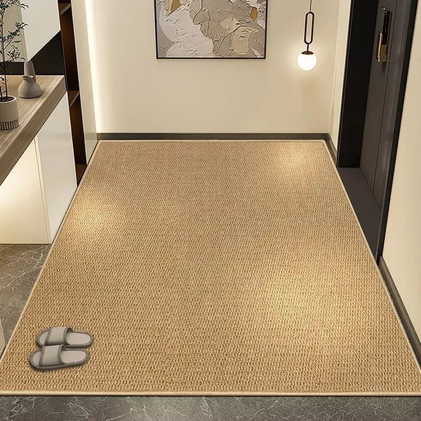Use a Floor Mat to Prevent Dirt and Moisture.