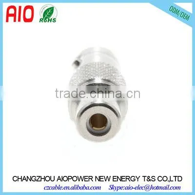 Straight Brass With Nickel Plating Coaxial Adapter BNC Female to RCA Female BNC to RCA photo-2