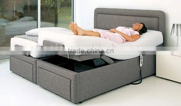 Storage Adjustable Bed