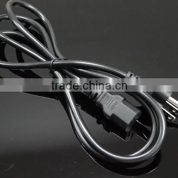 Grounded US Plug to C13 Female Connector Ending Power Cord UL Listed photo-3