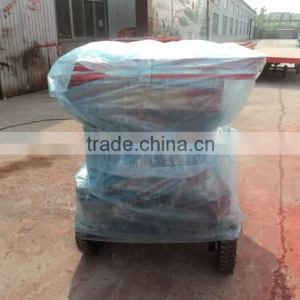 Small Hydraulic Four Wheels Mobile Toward Protable Hydraulic Scissor Lifting Platform/outdoor Scissor Lift Platform photo-6