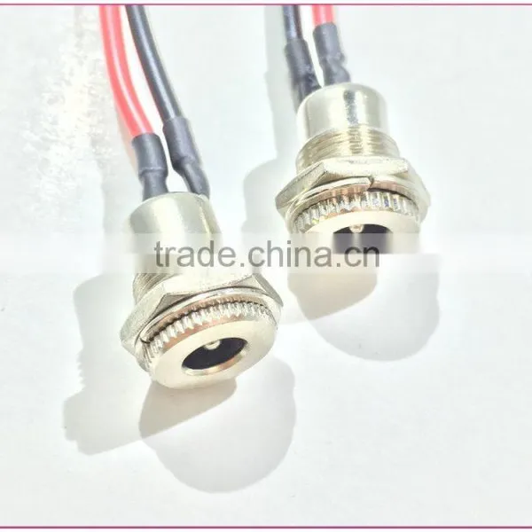 UL Red and Black Electrical Wire Solder DC Jack 22 Cable Assembly photo-6