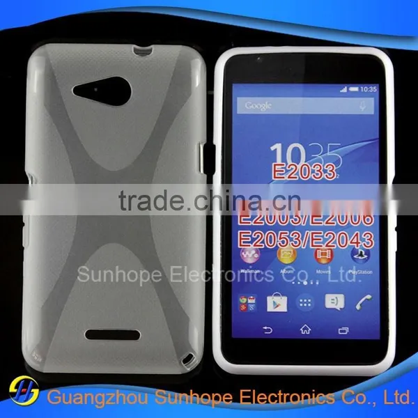 X Line Design Tpu Casing for Xperia E4g E2003 E2006 E2053 E2043 photo-5