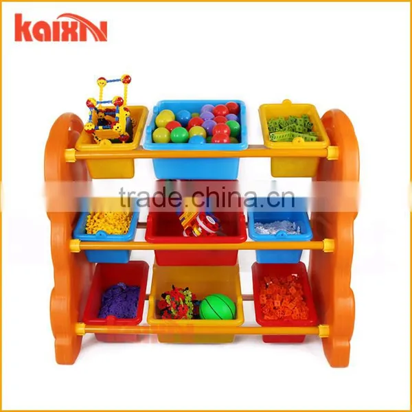 Cheap Multifunctional Plastic Toy Cabinet From Wenzhou Kaixing photo-4