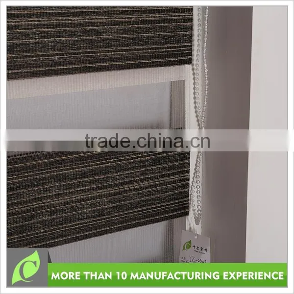 Top Sale Natural Look Transparent Component Roller Blinds,jacquard Zebra Blinds photo-4