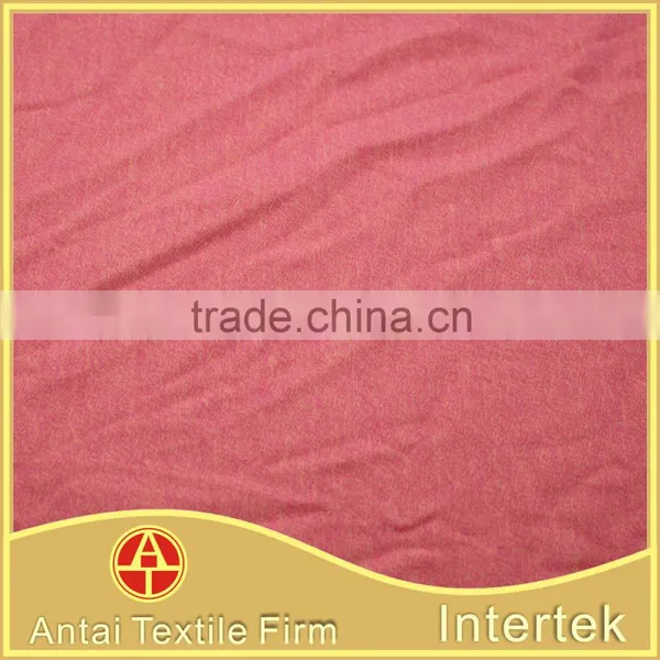 Weft Knitted Cotton Touch Polyester Rayon Spandex T-shirt Fabric photo-2